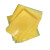 VCI气相防锈自封口袋金属工业防潮PE塑料包装袋黄色防锈膜定制 透明   无V型口 无自封口 15X20X16丝黄色100个(无V型口)