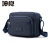 MPPMCK多层布包做生意收钱包新款韩版休闲小方包妈妈包单肩斜挎包包的 深蓝色