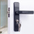 TMJD MISS带钥匙110孔125孔不锈钢卫生间洗手间厕所浴室铝合金门锁单舌锁的 加厚黑-色110孔-35 35--m-m  通用-型 带钥匙