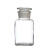 华鸥 1403 白色玻璃大口试剂瓶 具玻塞 1250ml