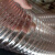 定制PU聚氨酯镀铜钢丝伸缩软管耐磨吸尘风管输送颗粒粉尘管木议价 内孔125毫米