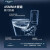 法恩莎卫浴家用小户型连体马桶小尺寸虹吸式小型坐便器FB16211 (小户型专享)FB16211 305mm