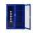 幼儿园不锈钢防暴器材柜安防装备柜安保器械架安全箱防爆器材柜子 1.6*0.9米蓝色单柜标准