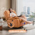 芝华仕（CHEERS） 芝华仕沙发 布艺电动功能单人沙发单椅 头等舱躺摇椅 宅舒适9780 海盐蓝（躺摇）-电动功能 30天发货