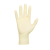 嘉湛力一次性手套乳胶橡胶清洁防护手套实验室卫生医生检查手套 米黄色乳胶100只10盒（无粉） S码（小码）