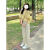 VFKZ女生衣服夏天夏季搭配一整套时尚小个子穿搭遮肉显瘦减龄炸街休闲 套装 S 推荐80-90斤