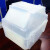 晶圆盒晶舟盒晶元盒硅片晶圆盒晶舟盒晶片盒LED盒插片包装盒2-12英寸25片装硅片包装盒 8寸方型黑色晶圆盒