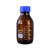 Biosharp 白鲨蓝盖瓶试剂瓶丝口螺口棕色玻璃瓶样品刻度密封瓶耐高温 棕色蓝盖试剂瓶 1000ml 