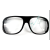 宸芃高清骑行防风镜护目镜防尘眼镜工业粉尘电焊眼镜焊工劳保防护眼镜 透明-(玻璃高清镜片)