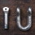 卸扣u型美标重型美式u形扣起重吊装工具吊环d型锁扣卡扣固定 13.5T