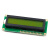 LCD1602液晶显示屏 黄绿屏 1602A 5V/3.3V 黑字体 带背光显示器件 LCD1602透明外壳 配螺丝