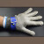 援邦 防割手套 5级不锈钢丝手套防刀割防切割防玻璃 短款1只(送白手套)