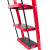 金固牢 多功能折叠人字梯 红色加厚便携多用储物登高梯子 五步梯 KZS-683