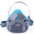 LISM1502防尘口罩工业粉尘透气口鼻罩装修电焊硅胶防毒面具呼吸器 活性炭滤棉-100片(不含面具)