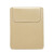 适用平板电脑胆包11/12/13英寸华为ipad苹果笔记本纯色皮革保护套 金色 13寸331*245mm