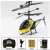 USB 充电耐摔遥控飞机直升机模型无人机感应行器儿童玩具男孩礼物 黄色（充电装） 小礼盒（英文包装）