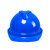 懒牛国标安全帽工地ABS 豪华加厚透气-蓝色电力建筑领导用头盔