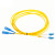 利合光电（LHG）光纤跳线LC-SC单模万兆双芯光纤线缆两端双头跳纤2.0尾纤LSZH外披 1米