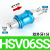 NGS气动手滑阀手推阀滑动开关HSV-06-B标准内牙进气1分 HSV-08-SF外牙进气2分