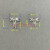 SEM凹槽钉形扫描电镜直径台FEI/ZEISS蔡司Tescan样品12.7 4590度台25mmX6mm钉腿长