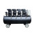 哲奇气泵打级无油空压机大功率工业220v高压汽修空气压缩机 黑色大功率2200W-40L铜线