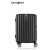 新秀丽（Samsonite）行李箱时尚竖条纹旅行箱飞机轮托运箱商务 黑色 20英寸
