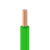 华美电线电缆 BVR4平方单芯多股铜线国标家装铜芯软电线 100米 绿色