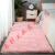 地毯卧室床边满铺少女可爱公主房间网红ins拍照客厅茶几毛毯地垫 宝蓝色长毛 定制