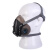 理松 硅胶5200防毒面具 半面罩防尘/苯/醚等有机气体 喷漆印刷 （硅胶5200面罩1个）