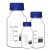 深广全业  高鹏硅试剂瓶透明玻璃取样瓶橙色盖瓶/蓝盖瓶；100ml（下单请备注颜色）
