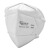 耐呗斯（NABES）KN95口罩 防粉尘雾霾工业口罩 折叠耳戴式无阀 外置鼻梁 NBS95401 50只/盒 10盒装 白色 商用