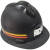 防静电煤矿专用头灯安全帽带头灯的矿工帽带灯头盔强光石油井下地 光面玻璃钢常规款黄色
