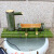 竹筒流水器太阳能水泵过滤水浆循环竹子摆件庭院鱼缸假山养鱼创意 12V水泵+太阳能板12V6W