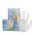 利舒一次性独立包装食品级PVC手套餐饮烘焙防滑油耐酸碱透明手套 透明pvc盒装(20只)*M码
