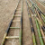 定制适合竹梯子2米到3米4米5米6米7米绝缘工程电力直梯梯子幼儿园 4.0米竹梯(清漆防裂耐用)