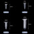 铸固 塑料离心管 实验室采样分装瓶带刻度EP管种子瓶 10ml尖底螺盖（100个） 