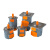 TOKIMEC计器液压泵SQP4/3/2/1定量叶片泵压铸机双联油泵单泵 SQP2泵芯 完整型号