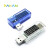 PAKAN USB充电电流/电压测试仪 检测器 USB电压表 电流表USB模块 透明直式款