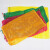 海斯迪克 HK-5105 网眼袋 编织袋大网袋子 水果蔬菜透气圆织网状大号网袋 黄色50*80(承重50斤)（10条）
