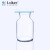  垒固 玻璃集气瓶 气体收集瓶磨砂带盖气体瓶 125ml 玻璃集气瓶 