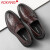 奥康（Aokang）男鞋商务正装鞋套脚皮鞋新款时尚轻质休闲皮鞋 棕色 38