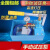 本睿手动试压泵ppr水管打压机增压泵测压泵压力泵地暖检漏仪 蓝色款(70KG油表)