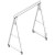 东莞手动葫芦龙门架模具吊架机械设备起重吊装移动小型龙门吊定制 手动2吨高4米，宽3米