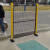 丰昂 无缝车间隔离网仓库隔断机器人围栏设备安全护栏网防护栏(孔2*10厘米丝粗3.5毫米) 高2米*宽1米