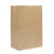 定制一次性牛皮纸袋吐司面包外卖打包带防油小吃烘焙包装袋子 厚20号500个