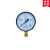 上海天川仪表厂Y100水压表 气压表气泵压力表压力表y-100 铜缓冲管