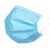 中体倍力一次性口罩三层过滤防护防尘防飞沫（独立装） 50枚/盒 蓝色