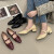 西马驼（XIMATUO）漆皮单鞋女粗跟2023春夏季新款韩版法式仙女风玛丽珍鞋气质高跟鞋 红色 女款 x 35
