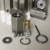 封锁 卡簧版 焊接版锁头定制施不锈钢钢丝绳定制单向5个 10个304单向锁头(24mm)通用