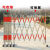 不锈钢移动伸缩围栏工厂车间隔离栏安全防护栏幼儿园推拉折叠栅栏 1.2米*2.5米+万向轮加厚款
